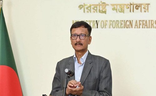 ভারত-পাকিস্তানে কোনো সংঘাত চাই না: পররাষ্ট্র উপদেষ্টা