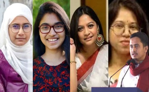 সামান্থা জারা নিভা জাবীনরা এনসিপির নয় বাংলাদেশের রত্ন: সারজিস আলম