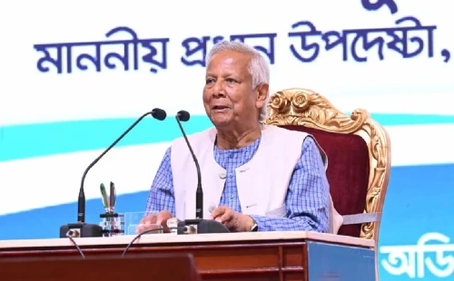স্বৈরাচারের আদেশ পালনেই পুলিশ জনরোষের শিকার হয়েছে: প্রধান উপদেষ্টা
