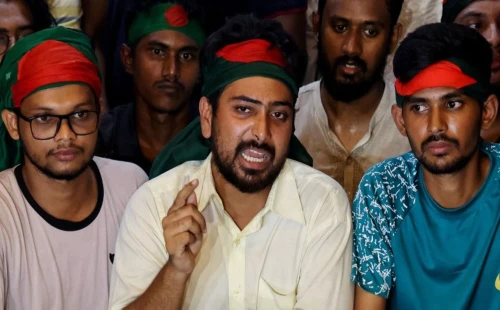 আওয়ামী লীগ নিষিদ্ধসহ তিন দফা ঘোষণা নাহিদের