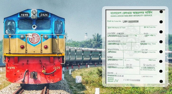 ট্রেনে ঈদযাত্রা: আধা ঘণ্টায় রেকর্ড ১ কোটি ১৪ লাখ হিট, এক ঘণ্টায় টিকিট শেষ