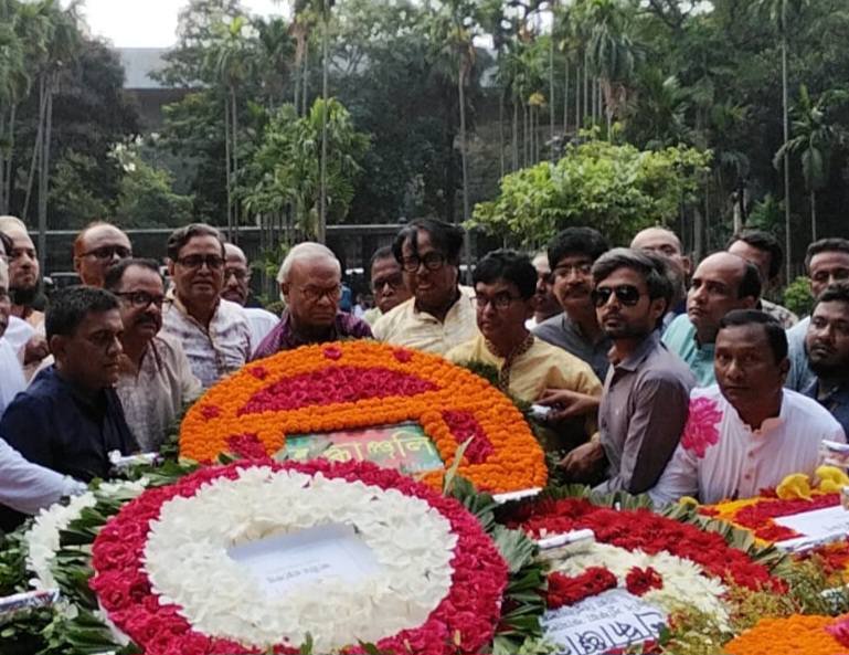 আন্দোলন সংগ্রামের অনুপ্রেরণা ছিল নজরুল: রিজভী