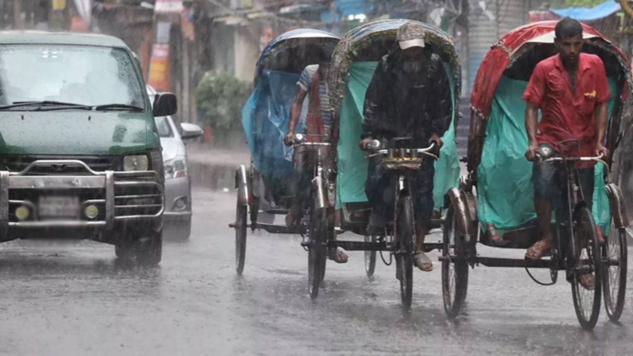 টানা ৫ দিন বজ্রবৃষ্টির পূর্বাভাস