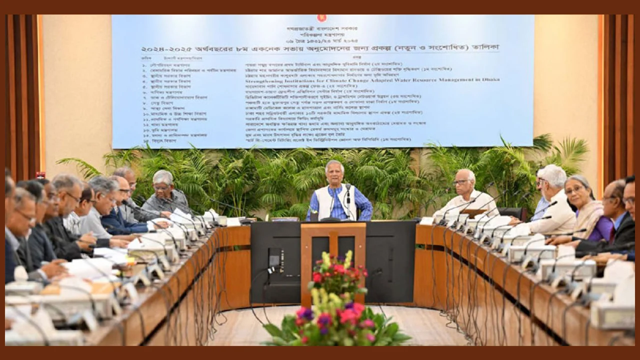 ৬ হাজার ৮৬৮ কোটি টাকার ১৫ প্রকল্প একনেকে উঠছে মঙ্গলবার