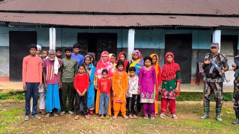 সিলেট ও সুনামগঞ্জ সীমান্তে ৩৯ জনকে পুশইন